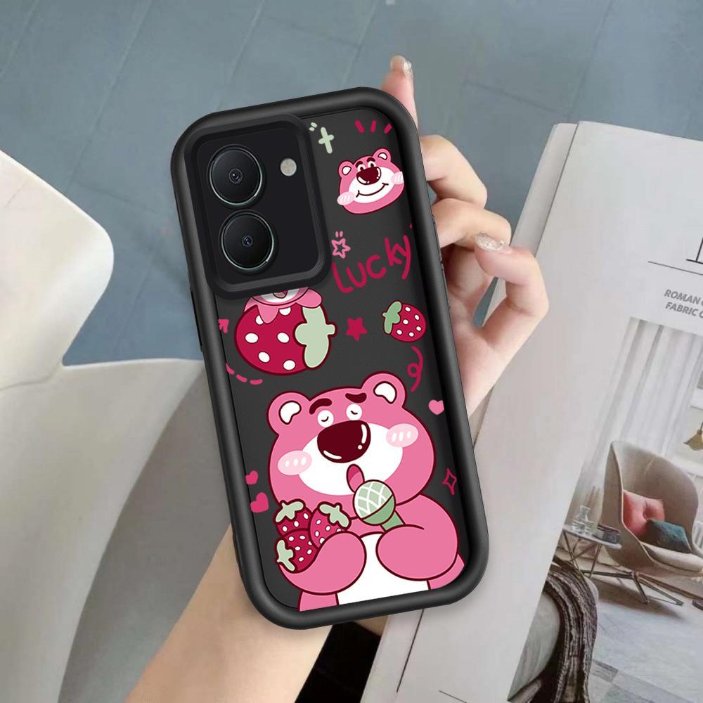 Vỏ Cho VIVO Y03 Y03T Y18 Y18S 4G Y28S Vỏ Điện Thoại Mềm Silicon Hoạt Hình Câu Chuyện Đồ Chơi TPU Lotso Angel Eye Ốp Lưng Chống Sốc