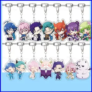 SQ3 Mairimashita Iruma Kun Móc Khóa Anime Móc Khóa Acrylic Dễ Thương Túi Mặt Dây Chuyền Hoạt Hình Amelie Kalego Bộ Sưu Tập Quà Tặng QS3