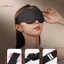 TRTR 3D out Mặt nạ ngủ Mặt nạ mắt khi ngủ Bịt mắt cho Unisex Mềm mại Giảm mệt mỏi Bao mắt Hỗ trợ giấc ngủ Miếng dán giấc ngủ Công cụ chăm sóc da VN