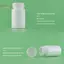 TRTR 1 Cái 100 / 250ml Chai Nhựa Trống Viên Vitamin Refill Chai Có Vòng Kéo Rách Tắt Nắp Bổ Sung Viên Đựng Viên Nang VN