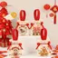 TRTR Năm Ngựa túi rút dây hoạt hình nhỏ đựng kẹo quà tặng tiệc Navidad 2026 túi đựng kẹo Tết