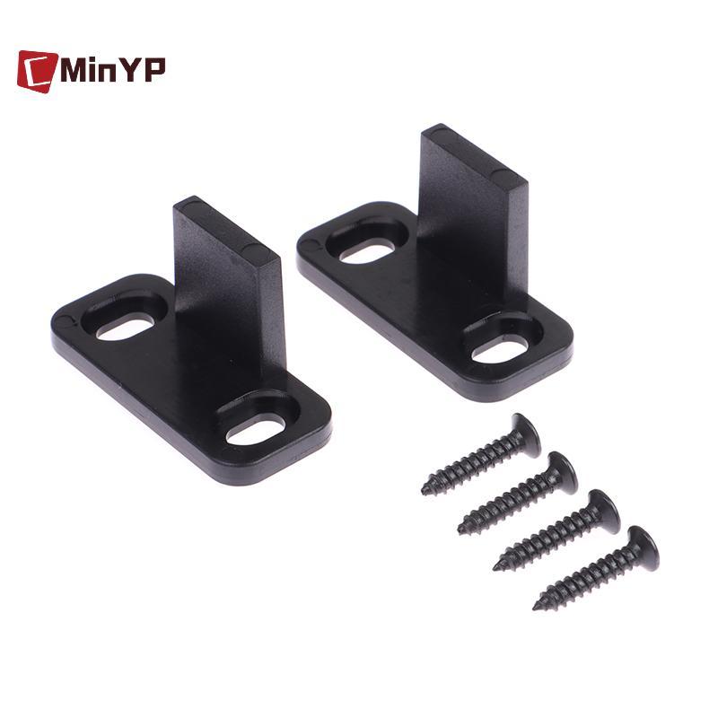 CMinYP 2 Chiếc Trượt Barn Cửa Hướng Dẫn Sàn Có Thể Điều Chỉnh Ở Lại Con Lăn Cho Đáy Cửa Trượt Đồ Nội Thất Phần Cứng Dụng Cụ Vinh Quang