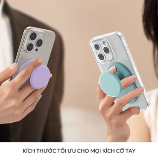Giá Đỡ Điện Thoại Từ Tính Popkon Puff Siêu Mỏng 6mm Kiêm Vòng Cầm Tay