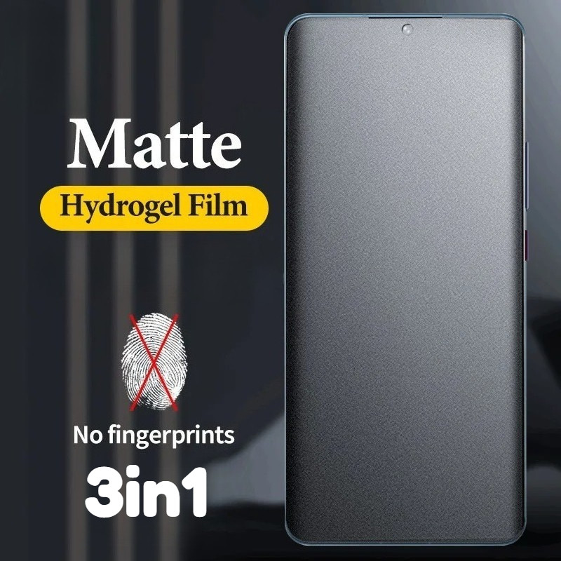 Phim mềm mờ 3in1 cho Oppo Find X9s X9s + X9 + X9 Ultra Pro Phim mặt trước Hydrogel mờ + Phim mặt sau bằng sợi Carbon cho Oppo Find X8s + X8s X8 X7 Ultra Pro Bảo vệ màn hình điện thoại