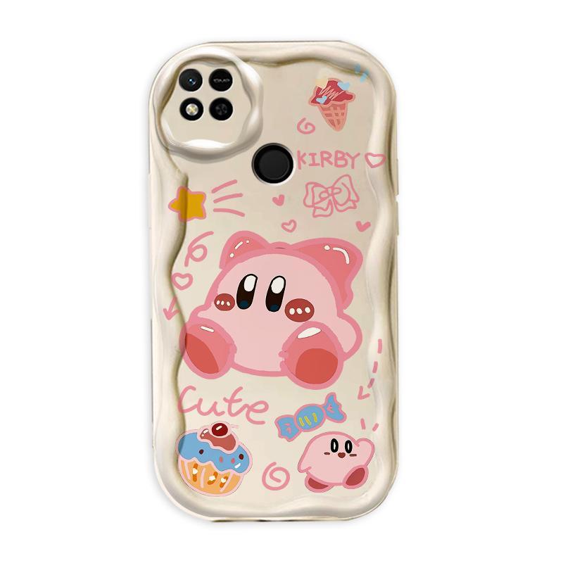 Thích hợp cho Redmi 9C 10A 3D Wave Soft TPU Loopy Kirby Vỏ điện thoại chống sốc