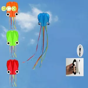 1 Bộ 3D Bạch Tuộc Lập Thể Diều Đồ Chơi Bay Cho Trẻ Em Nylon Ripstop Cá Diều Koi Bơm Hơi Trò Chơi Ngoài Trời Diều Mềm Đẹp