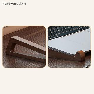 Giá đỡ máy tính xách tay bằng gỗ Di động tiện dụng Thiết kế hình chữ nhật Bàn nâng để làm mát Phụ kiện văn phòng đọc sách