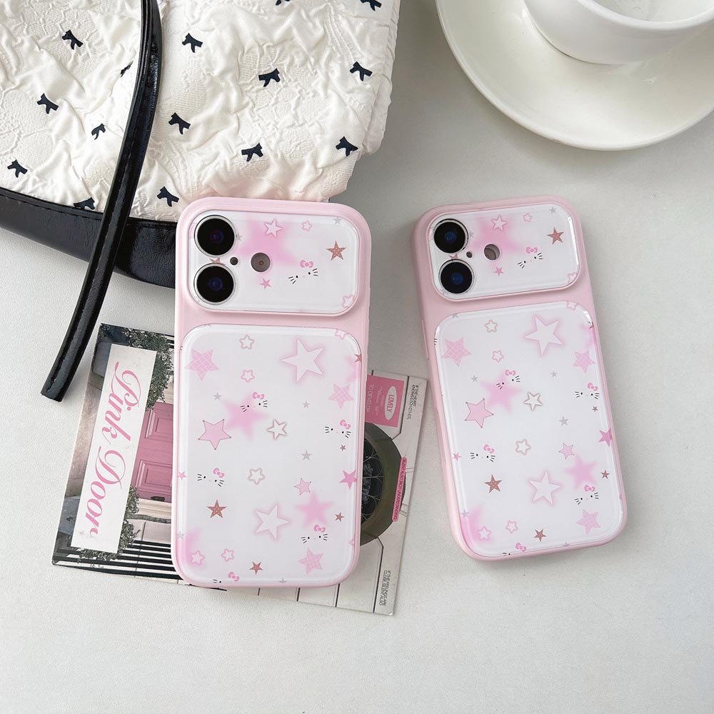Ốp Lưng Cứng Tương Thích Với iPhone 13 14 14Pro 14ProMax 15 15Pro 15ProMax 16 16Pro 16ProMax 17 17Pro 17ProMax Ốp Họa Tiết Ngôi Sao