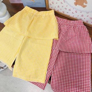 Q14-[tomnaukids] Quần suông carro cho bé gái size từ 9-36Kg