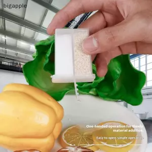 Bình đựng gia vị cắm trại bigapple 2in1 có nắp, Bình lắc 2 ngăn để nấu nướng BBQ ngoài trời RDG