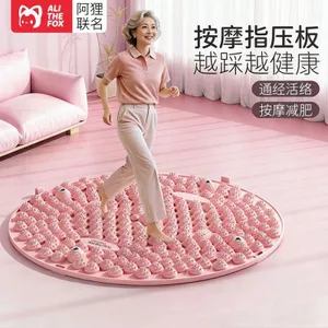 Toàn Bộ Cửa Hàng Khuyến Mãi Chạy Bộ Dày Áp Lực Trong Nhà Thảm Chân Ban Đầu Bấm Chân Tròn Cực Lớn Chạy Kinh Tuyến Thảm Hộ Gia Đình