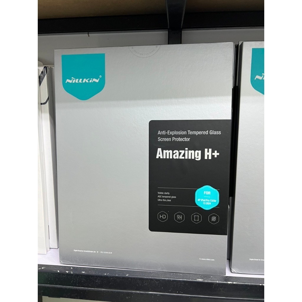 [Chính Hãng] Kính Cường Lực Nillkin Amazing H+ Cho iPadPro M4/ Air 6 (11&13 Inch) -Độ Cứng 9H, Trong Suốt HD, Mỏng 0.2mm