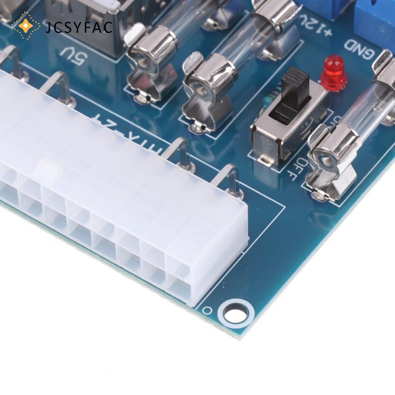 JCSYFAC 1 Bộ Chuyển Đổi Nguồn Cung Cấp Mô Đun Kiểm Tra Nguồn Điện Mạch Ổ Cắm Mô Đun HU-M28W Máy Tính Để Bàn Điện ATX Chuyển Ban Mới
