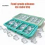Linh hồn| Khay Đá Chống Mùi Khuôn Silicon Cấp Thực Phẩm Khay Đá Silicon Có Nắp Cấp Thực Phẩm Dễ Dàng Giải Phóng Chống Rò Rỉ Xếp Chồng Máy Rửa Chén An Toàn Đa Năng Cho Nhà Bếp
