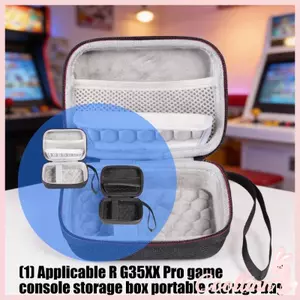Hộp lưu trữ chống sốc COO cho túi đựng máy chơi Game cầm tay RG35XX Túi cứng