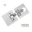 Maybest Cửa Tủ Bếp Bản Lề Bộ Đĩa Sửa Chữa Bản Lề Thép Không Gỉ Tấm Sửa Chữa Tủ Bếp Bản Lề Cửa Tấm Gắn {VN}
