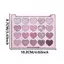 HFSHY Hồng Ngọt 20 Màu Phấn Mắt Hình Trái Tim Ngọc Trai Lấp Lánh Tím Phấn Mắt Hồng Blusher Tự Nhiên Làm Sáng Trang Điểm Hàn Quốc VN