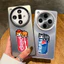 Ốp điện thoại cứng mờ Coke Cat Micro cho Oppo Find X9 Ultra X9 Pro X8 Ultra X8 Pro X8S + X7 Ultra / Vỏ Oppo chống sốc