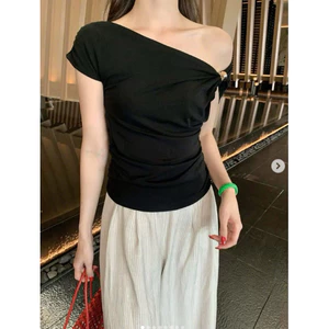 ÁO THUN XOẮN VAI WGWE - W9128