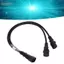 Guansfs Ngắn Bộ Lưu Điện Máy Chủ Bộ Chia Cổng Cáp Cho Màn Hình PC Máy In C14 Sang Dual 5 15R C13 Dây
