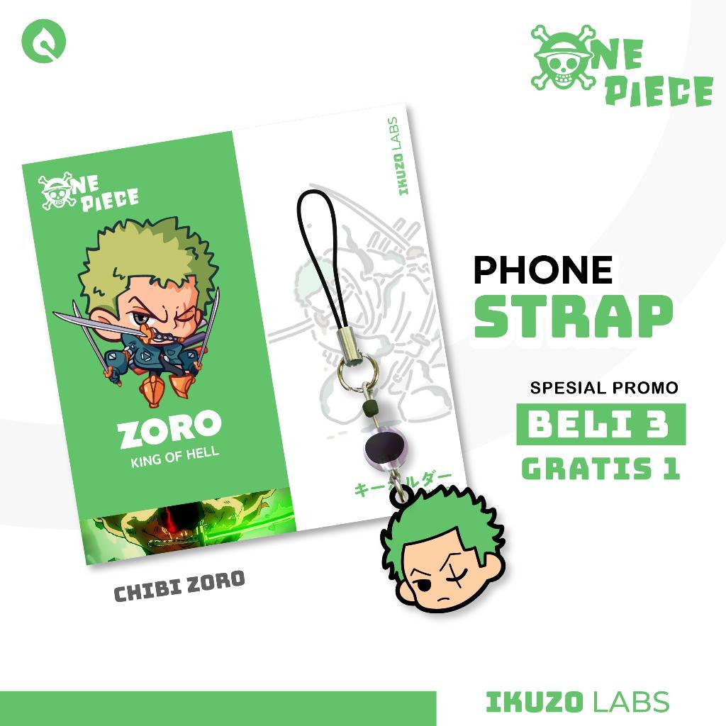 Hanger One Piece Animehp Luffy Phone Strap/ / Phone Charm Chopper gear 5 zoro nakama