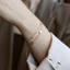Ánh Sáng Pháp Sang Trọng Hai Lớp Cỏ Ba Lá Thép Titan Vòng Tay Nữ Thời Trang Phù Hợp Với Cảm Giác Tinh Tế Phụ Kiện Tay Không Phai Màu 0INA