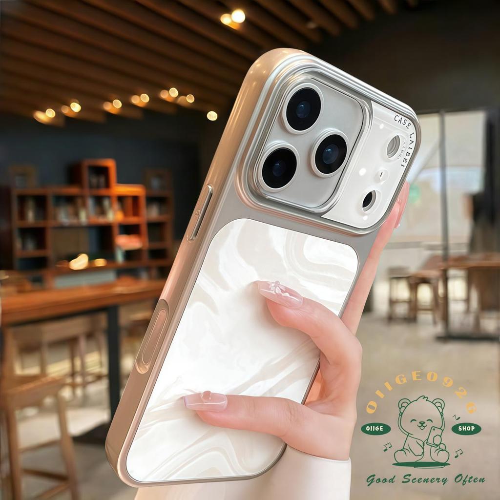 【 Ốp lưng iPhone17 】 Túi khí Macaroon Vỏ điện thoại gợn nước lỏng iPhone17 Pro Max 16 15 14 13 12 cho vỏ iPhone Vỏ mềm silicon TPU chống sốc