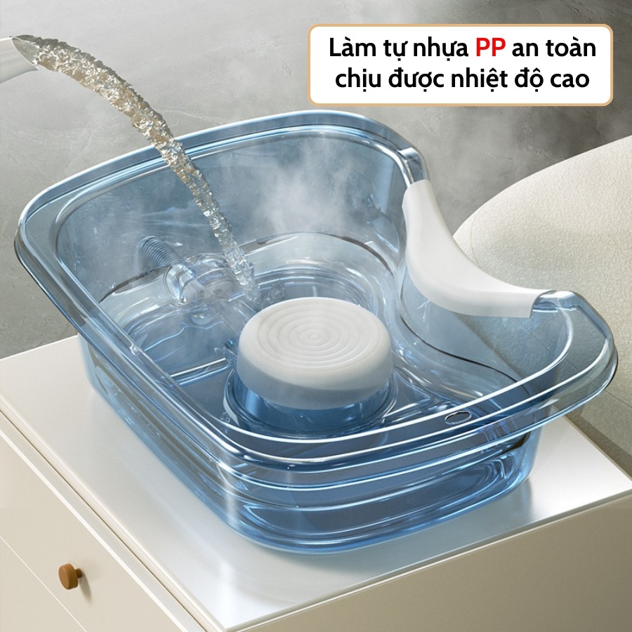 Chậu Gội Đầu Tại Giường ENODA HOME, Thau Gội Đầu Cho Bà Bầu, Trẻ Em, Người Bệnh Nhựa PP Bền Đẹp An Toàn C080