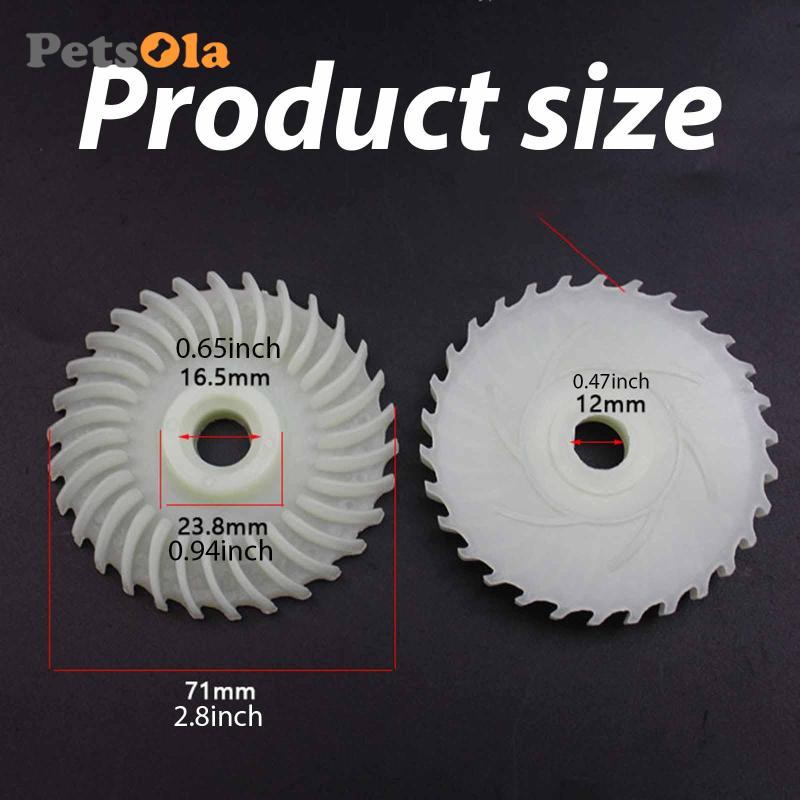 Cánh Quạt Thay Thế Chất Liệu PP, Dễ Lắp Đặt, Phù Hợp Cải Thiện Nhà Cửa W