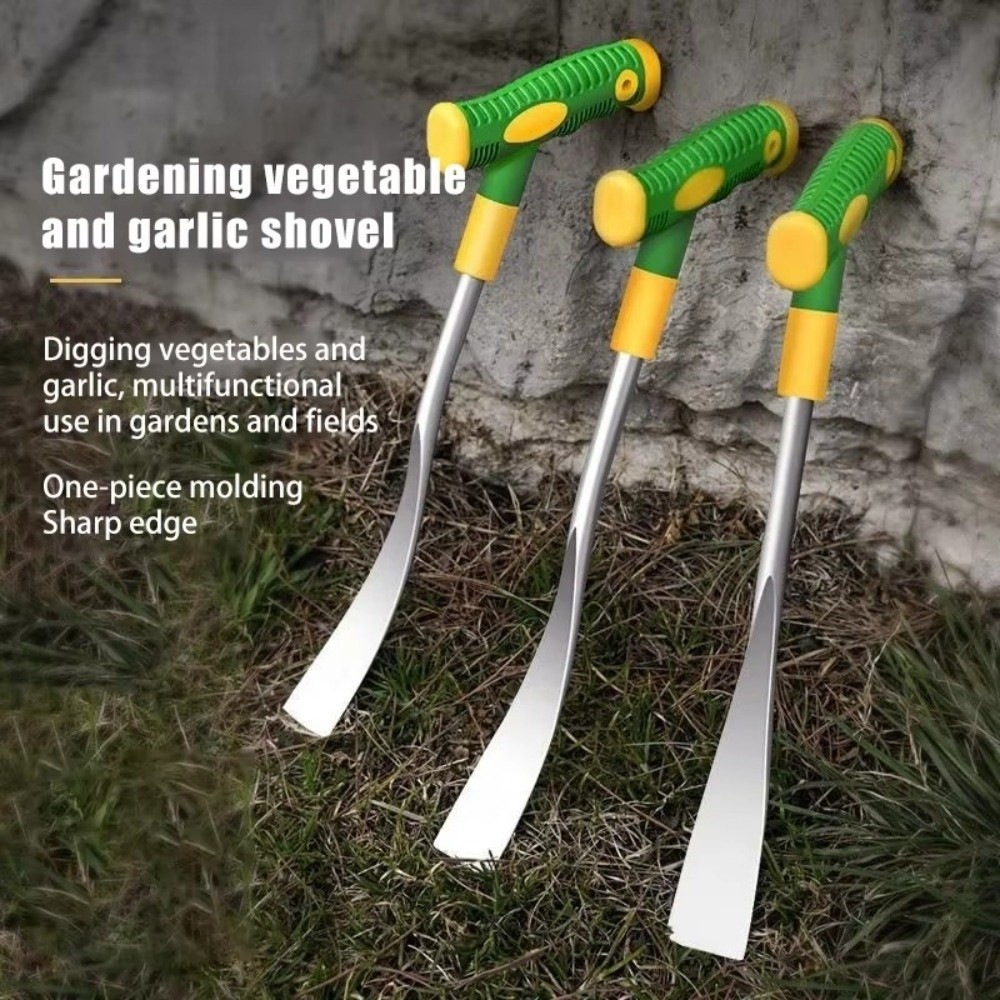 CAST Iron Hoe, Đào Đào Tỏi Làm Vườn Xẻng, Thu hoạch Bền Rau Hoang Dã Chắc Chắn Sắt Dày Dụng Cụ Kéo Cỏ Ngoài Trời Vườn Trồng