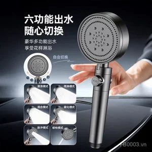Đầu Tắm Áp Lực Siêu Hộ Gia Đình Phòng Tắm Máy Nước Nóng Tắm Áp Lực Đầu Tắm Yuba Set O2VU