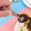 Luckyew Thép Không Gỉ Mini Kẹp Thực Phẩm Cho Đường Viên Đá Nhíp Dễ Thương Nướng Bánh Ngọt Trang Trí Bánh Kẹo Món Tráng Miệng Kẹp TQ