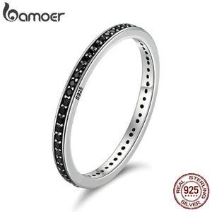 Nhẫn Bamoer SCR114 bằng bạc S925 thời trang cho nữ