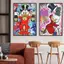 Disney Graffiti Donald Duck Canvas Painting Cartoon Art Home Wall Decor Canvas Poster