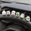 6 Chiếc Dễ Thương Mini Dạ Quang Gấu Trúc Trang Trí Nội Thất Ô Tô Gương Chiếu Hậu Tự Động Bảng Điều Khiển Đồ Trang Trí Phụ Kiện Xe Hơi
