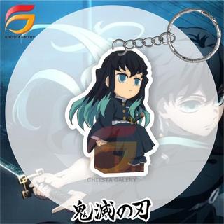 Gantungan Kunci MUICHIRO TOKITO HASHIRA KABUT Demon Slayer Kimetsu No Yaiba - Gantungan Kunci Akrilik - Gantungan Kunci