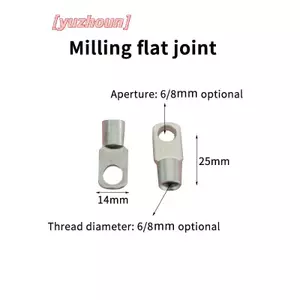 2 / 5 Chiếc Xe Gas Lò Xo Nâng Hỗ Trợ Giảm Chấn Thay Thế Cố Định Đầu Kết Nối Bóng Soets Khoen M6 / M8 Phụ Kiện Nữ
