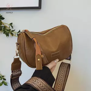 HNKMP Vintage Nhỏ Messenger Túi Dành Cho Nữ Đơn Giản Da Pu Nữ Gối Đeo Vai Thời Trang Nữ Ví Túi Xách Túi Đeo Ngang.