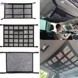 SAIA Tự Động Lưới Bảo Quản Túi Tự Động Đứng Tidying Người Tổ Chức Túi Bảo Quản Túi Nội Thất Hàng Hóa Thoáng Khí Mái Ô Tô Hàng Hóa Lưới
