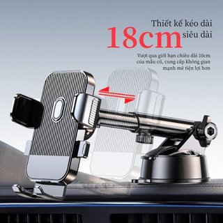 Giá Đỡ Điện Thoại Ô Tô 3 Trong 1 Xoay 360 Một Tay Sử Dụng Đa Năng Phù Hợp Với Bảng Điều Khiển Thông Hơi Chịu Nhiệt Gắn