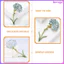 Phụ kiện Boutonniere Trang trí dễ thương Trâm cài hoa hợp kim Hoa nhân tạo kevga