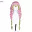 SAIA Tóc Giả Cosplay Demon Slayer cho Mitsuri Kanroji, Màu Hồng và Xanh, Chất Lượng Cao, Phù Hợp Halloween