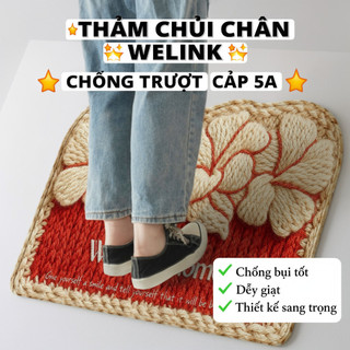 Thảm cửa sinh thái tre chống trượt siêu thấm có thể giặt được Thảm trải sàn hình chữ nhật