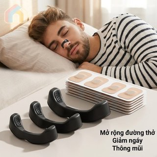 Dụng cụ giãn mũi từ tính Chống ngáy Cải thiện hơi thở Thể thao Thân thiện với Dải mũi Hỗ trợ hơi thở