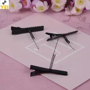 4cm Kẹp tóc kim loại đầu cá sấu - Dễ dàng DIY và tạo kiểu tóc mới