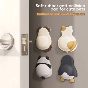 🌤️COD🌤️Miếng dán tay nắm cửa bằng silicon chống va chạm, chặn cửa đàn hồi Silent Pad