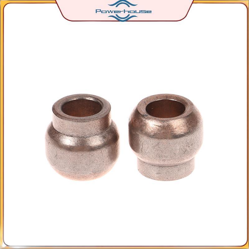 POWER 1Pc 10mm Trục Lỗ Sắt Hợp Kim Đồng Mang Bush 20mm Bên Ngoài Hình Cầu Máy Giặt Quạt Động Cơ Cánh Quạt Stator Trượt Bushing.