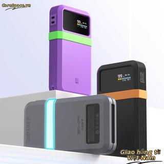 CORESSPACE Bảo vệ, Silicone chống bụi, Hộp đựng mềm màu trơn di động cho CUKTECH 15 Power Bank Air 15000 100W Du lịch