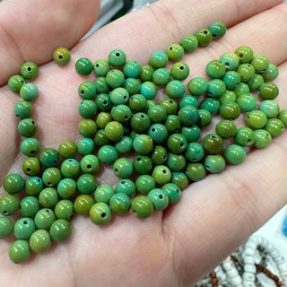 Sứ Cao Ngọc Trai Mengsong Kim Cương Magiê Tròn - Hạt Rời Tự Làm Vòng Tay Handmade
