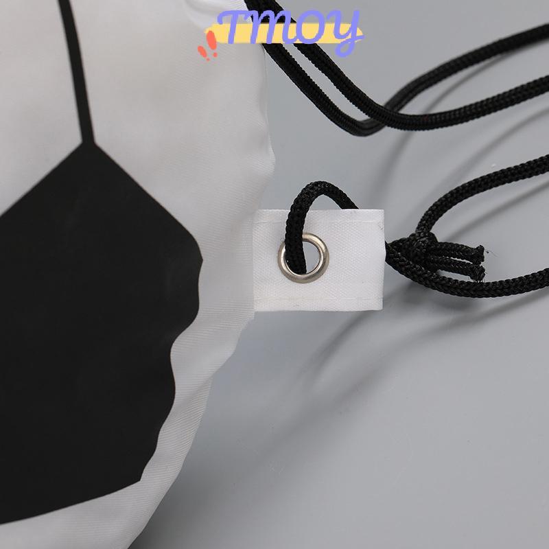 TMOY 210D Di Động Polyester Bóng Rổ Dây Rút Túi Đeo Vai Bapa Bóng Đá Bóng Bầu Dục Lưu Trữ Túi Thể Thao Thể Thao Ngoài Trời Du Lịch TMOY